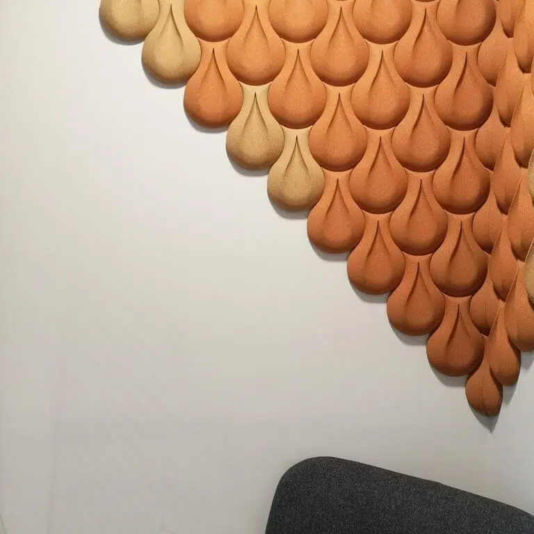 Drop – 3D korkfliser til vegg - Bilde 3