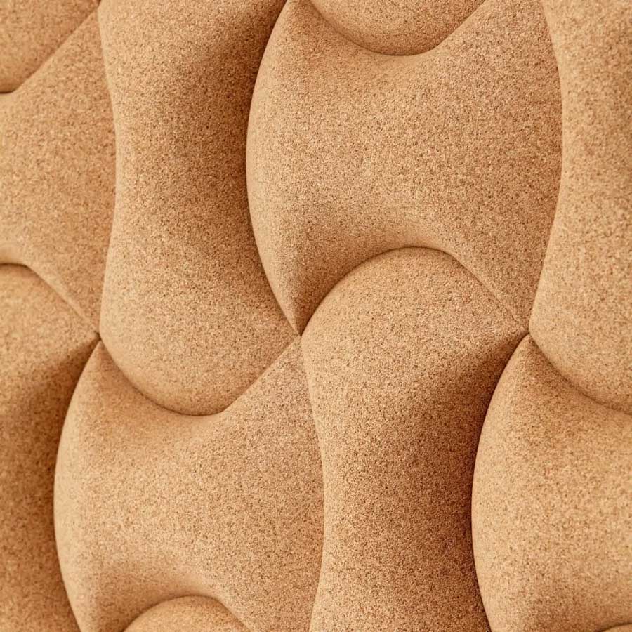 Senses – 3D korkfliser til vegg - Bilde 2